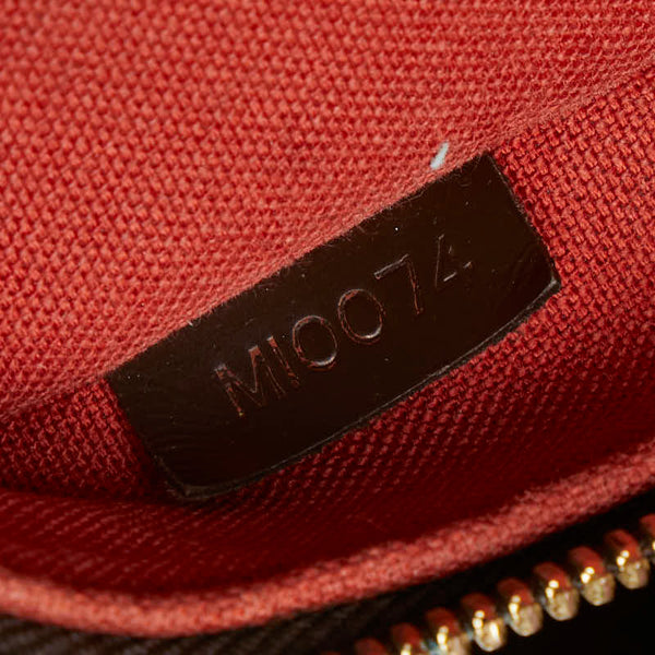 ルイ ヴィトン ダミエ オラフPM 斜め掛け ショルダーバッグ N41442 ブラウン PVC レザー レディース LOUIS VUITTON 【中古】