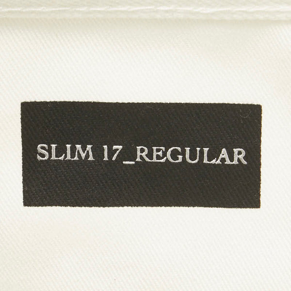 ディオール 21AW ×Sacai SLIM 17 REGULAR デニムパンツ #32 213D007AY508 ホワイト コットン メンズ Dior 【中古】