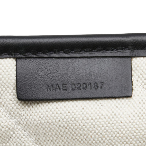 ゴヤール アルバン ミニ  デイリー ヘリンボーン柄 リュック バックパック ブラック PVC レザー レディース GOYARD 【中古】