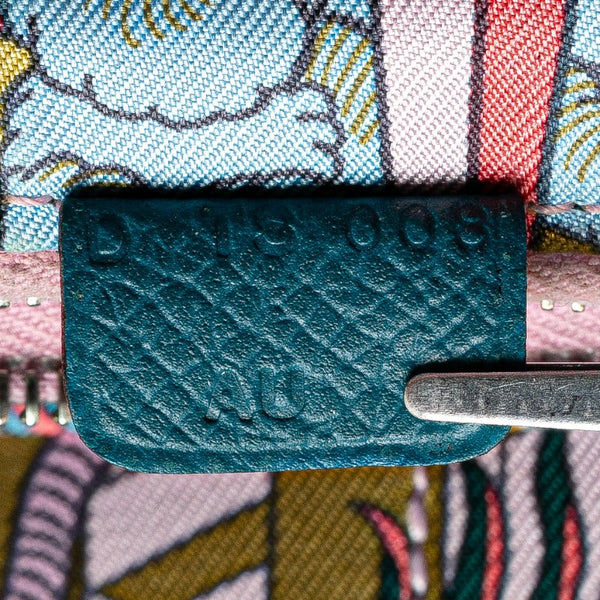 エルメス アザップ シルクイン ロング ラウンドファスナー 長財布 マラカイト ヴォーエプソン レディース HERMES 【中古】