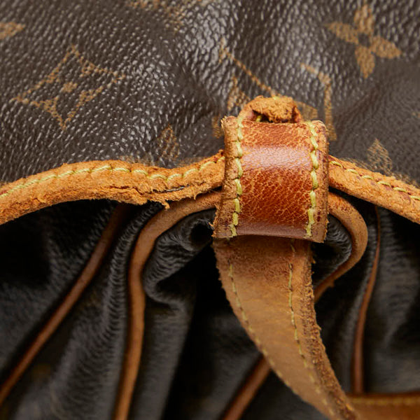 ルイ ヴィトン モノグラム ソミュール30 斜め掛け ショルダーバッグ M42256 ブラウン PVC レザー レディース LOUIS VUITTON 【中古】