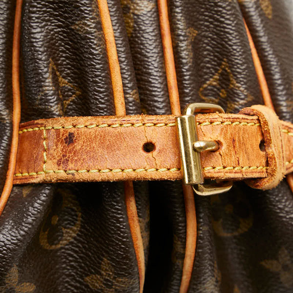 ルイ ヴィトン モノグラム ソミュール30 斜め掛け ショルダーバッグ M42256 ブラウン PVC レザー レディース LOUIS VUITTON 【中古】