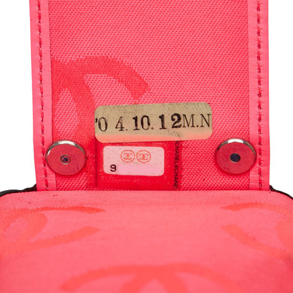 シャネル カンボンライン ココマーク キーケース ブラック レザー レディース CHANEL 【中古】