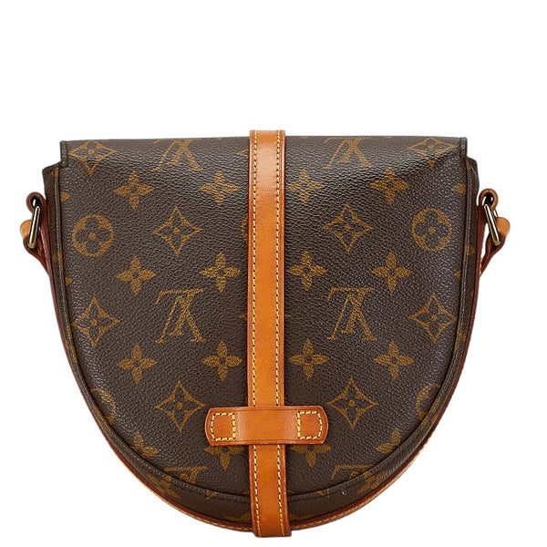 ルイ ヴィトン モノグラム シャンティPM 斜め掛け ショルダーバッグ M40646 ブラウン PVC レザー レディース LOUIS VUITTON 【中古】