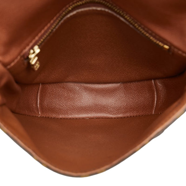 ルイ ヴィトン モノグラム シャンティPM 斜め掛け ショルダーバッグ M40646 ブラウン PVC レザー レディース LOUIS VUITTON 【中古】