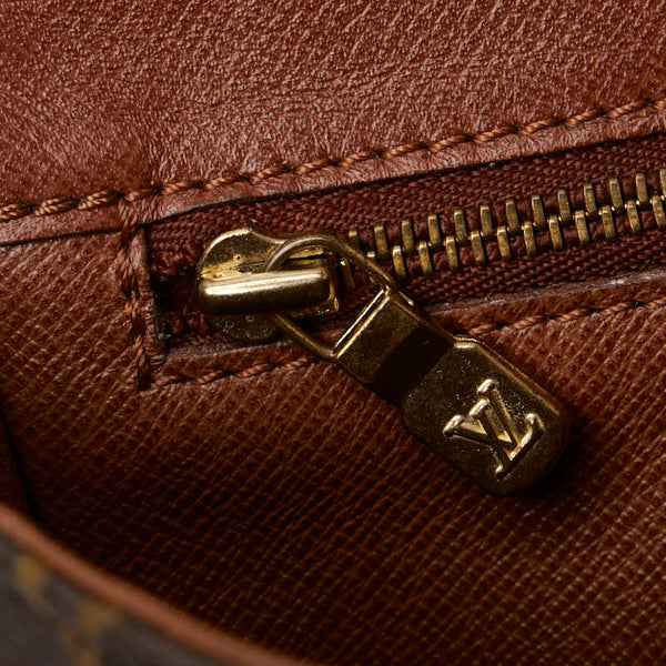 ルイ ヴィトン モノグラム シャンティPM 斜め掛け ショルダーバッグ M40646 ブラウン PVC レザー レディース LOUIS VUITTON 【中古】