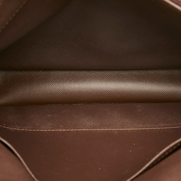 バーバリー チェック 斜め掛け ショルダーバッグ ブラウン マルチカラー キャンバス レザー レディース BURBERRY 【中古】