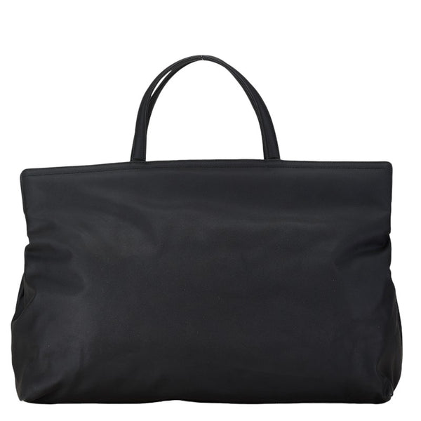 サルヴァトーレフェラガモ ガンチーニ ハンドバッグ ショルダーバッグ 2WAY AU-21 8865 ブラック ナイロン レディース Salvatore Ferragamo 【中古】