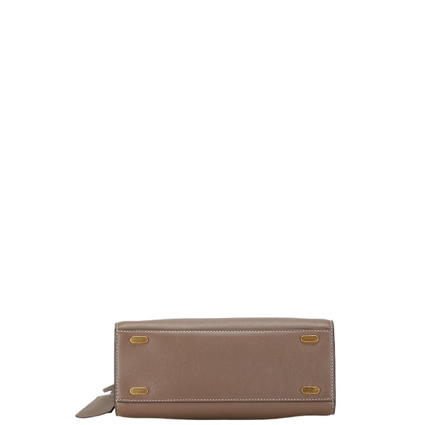 トリーバーチ ハンドバッグ ショルダーバッグ 2WAY ベージュ レザー スウェード レディース Tory Burch 【中古】