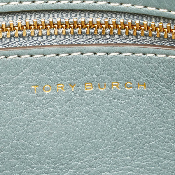 トリーバーチ ハンドバッグ ショルダーバッグ 2WAY ベージュ レザー スウェード レディース Tory Burch 【中古】