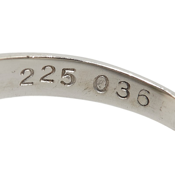 Pt900 プラチナ ヒスイ2.25ct ダイヤ0.36ct リング 指輪 レディース 14.5号 【中古】