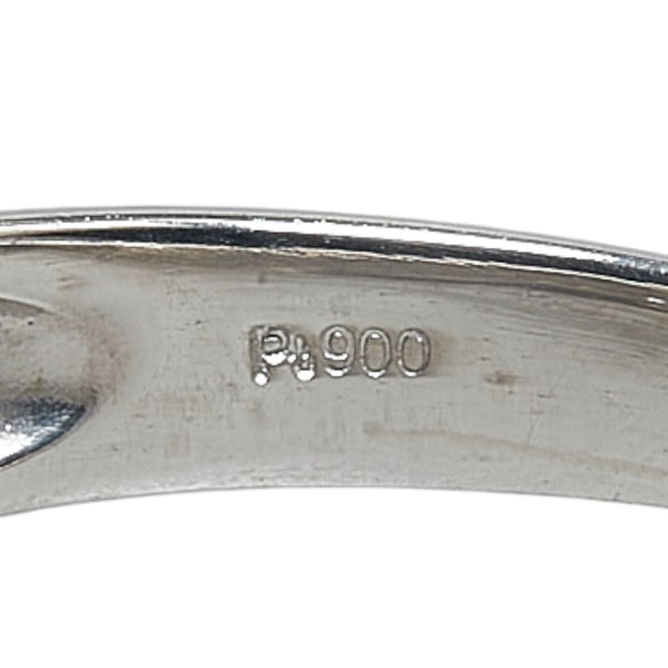 Pt900 プラチナ ダイヤ0.30ct リング 指輪 レディース 13号 【中古】