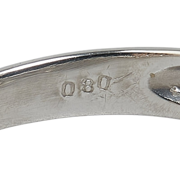 Pt900 プラチナ ダイヤ0.30ct リング 指輪 レディース 13号 【中古】