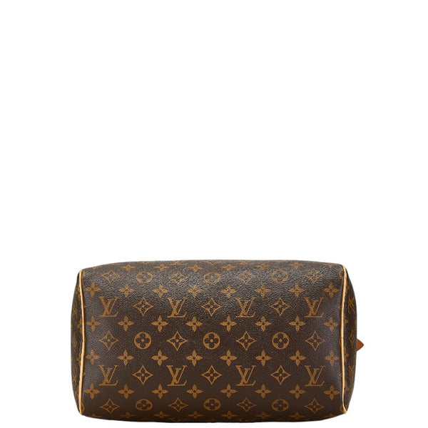 ルイ ヴィトン モノグラム スピーディ30 ハンドバッグ ミニボストンバッグ M41526 ブラウン PVC レザー レディース LOUIS VUITTON 【中古】