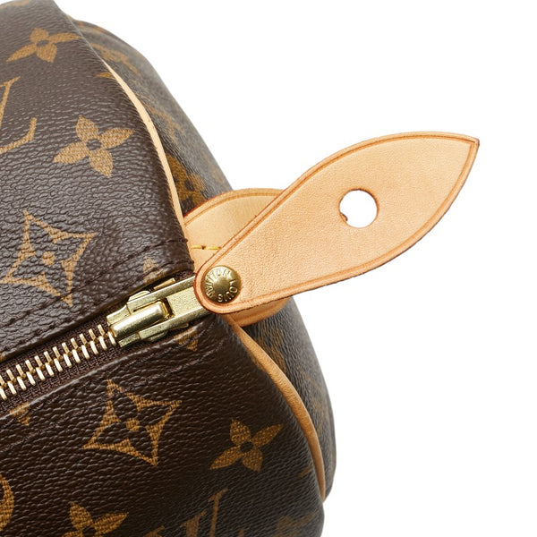ルイ ヴィトン モノグラム スピーディ30 ハンドバッグ ミニボストンバッグ M41526 ブラウン PVC レザー レディース LOUIS VUITTON 【中古】