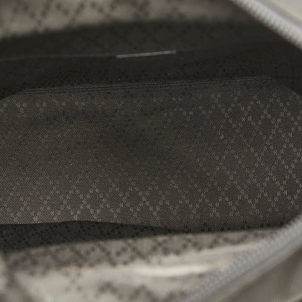 グッチ バンブー ハンドバッグ ショルダーバッグ 2WAY 002 2058 ブラック ナイロン レザー レディース GUCCI 【中古】