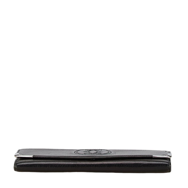 カルティエ マルチェロ ドゥ カルティエ 長財布 ブラック レザー レディース CARTIER 【中古】