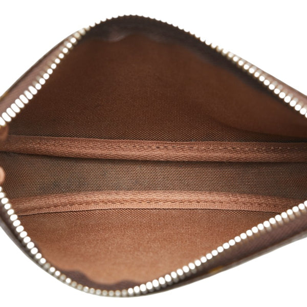 ルイ ヴィトン モノグラム アクセソワール チェーン ポーチ M58009 ブラウン PVC レザー レディース LOUIS VUITTON 【中古】