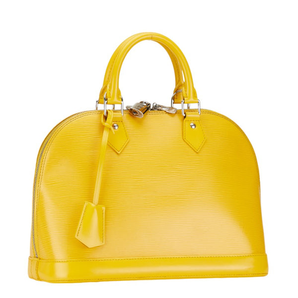 ルイ ヴィトン アルマPM ハンドバッグ M40619 シトロン イエロー レザー レディース LOUIS VUITTON 【中古】