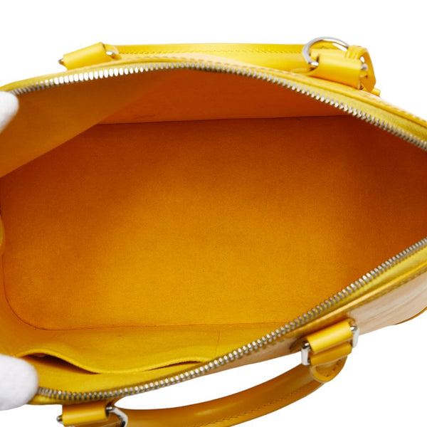 ルイ ヴィトン アルマPM ハンドバッグ M40619 シトロン イエロー レザー レディース LOUIS VUITTON 【中古】