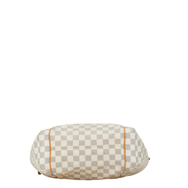 ルイ ヴィトン ダミエ アズール トータリーPM トートバッグ N51261 ホワイト PVC レザー レディース LOUIS VUITTON 【中古】