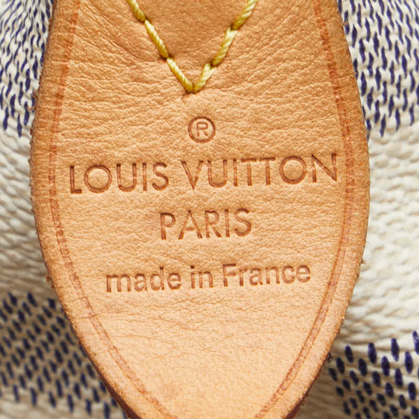 ルイ ヴィトン ダミエ アズール トータリーPM トートバッグ N51261 ホワイト PVC レザー レディース LOUIS VUITTON 【中古】