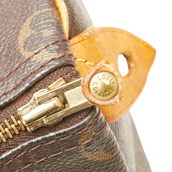 ルイ ヴィトン モノグラム スピーディ25 ミニボストンバッグ ハンドバッグ M41528 ブラウン PVC レザー レディース LOUIS VUITTON 【中古】