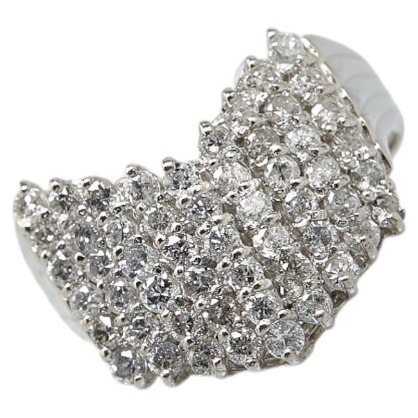 ノーブランド Pt900 プラチナ ダイヤ1.00ct リング 指輪 レディース no brand 11号 【中古】