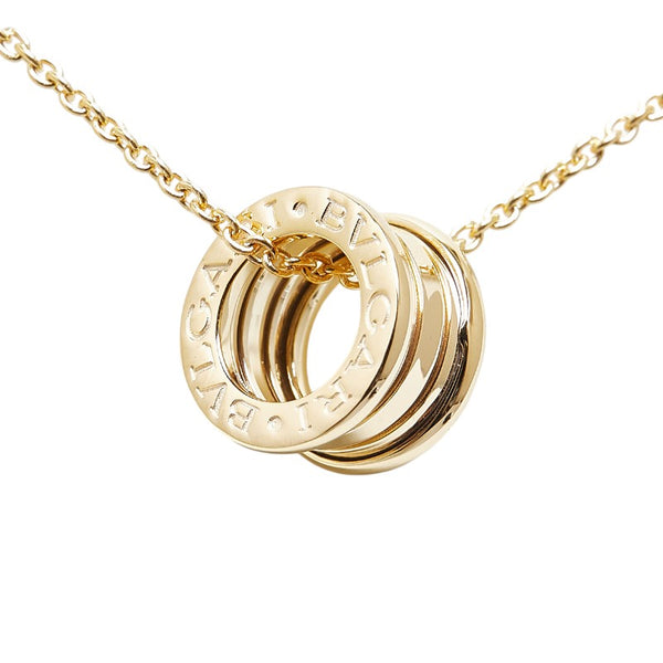 ブルガリ ビーゼロワン ネックレス K18YG イエローゴールド レディース BVLGARI 【中古】