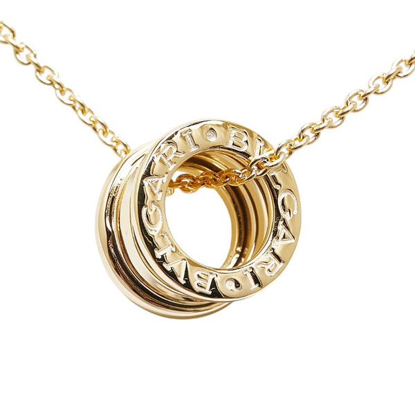ブルガリ ビーゼロワン ネックレス K18YG イエローゴールド レディース BVLGARI 【中古】