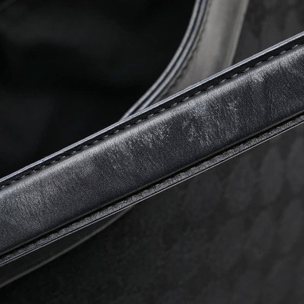 グッチ GGキャンバス ワンショルダーバッグ 33900 ブラック キャンバス レザー レディース GUCCI 【中古】