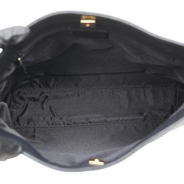 グッチ GGキャンバス ワンショルダーバッグ 33900 ブラック キャンバス レザー レディース GUCCI 【中古】