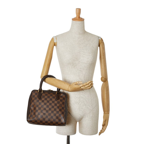 ルイ ヴィトン ダミエ ブレラ ハンドバッグ N51150 ブラウン PVC レザー レディース LOUIS VUITTON 【中古】