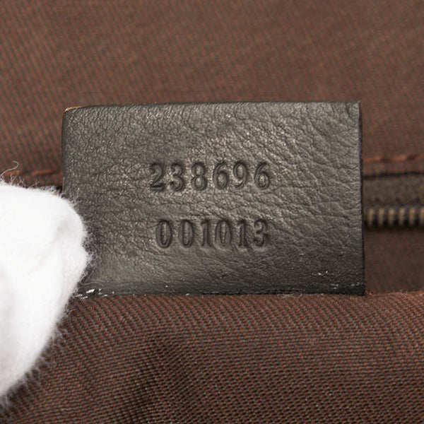 グッチ グッチシマ トートバッグ ショルダーバッグ 238696 ブラック レザー レザー レディース GUCCI 【中古】