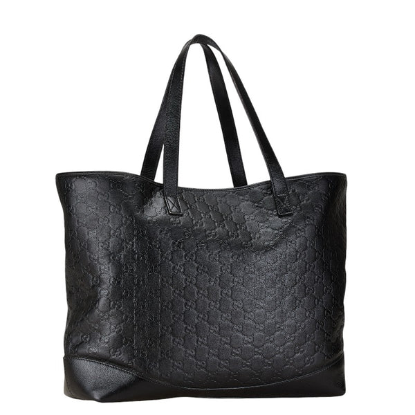 グッチ グッチシマ トートバッグ ショルダーバッグ 238696 ブラック レザー レザー レディース GUCCI 【中古】