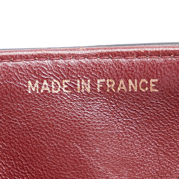 シャネル マトラッセ25 ダブルフラップ ココマーク チェーン ショルダーバッグ ブラック ラムスキン レディース CHANEL 【中古】