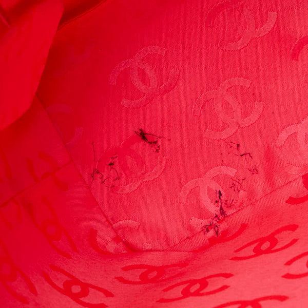 シャネル カンボンライン ココマーク ラージ トートバッグ A25169 ブラック レザー エナメル レディース CHANEL 【中古】