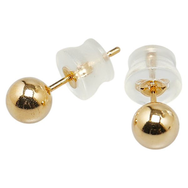 K18YG イエローゴールド ピアス レディース 【中古】