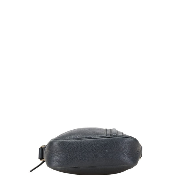 グッチ ショルダーバッグ 246382 ダークグレー レザー レディース GUCCI 【中古】