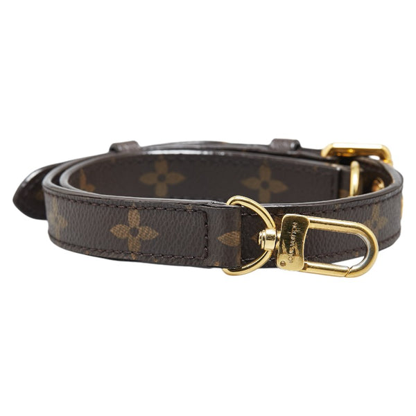 ルイ ヴィトン モノグラム ショルダーストラップ ブラウン ゴールド PVC レディース LOUIS VUITTON 【中古】
