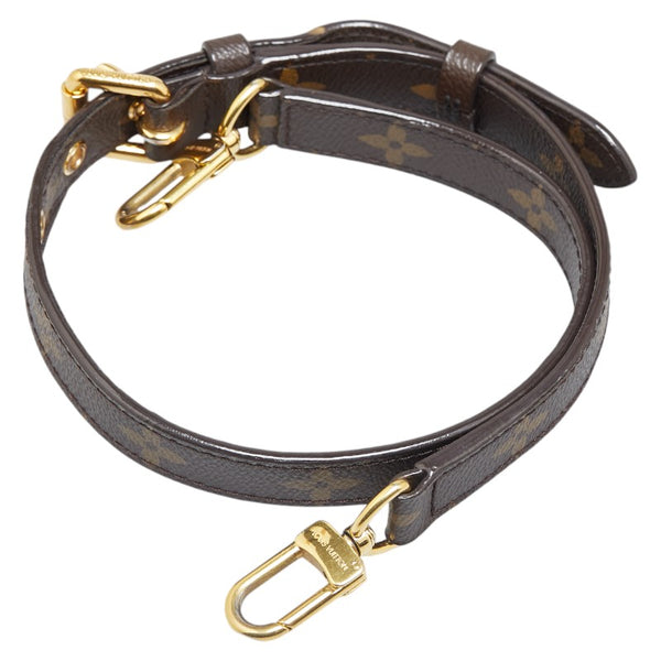ルイ ヴィトン モノグラム ショルダーストラップ ブラウン ゴールド PVC レディース LOUIS VUITTON 【中古】