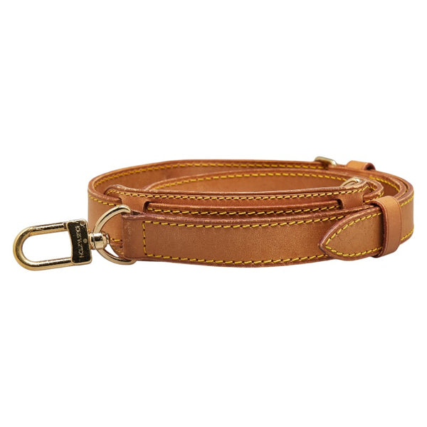 ルイ ヴィトン ショルダーストラップ ブラウン ゴールド レザー レディース LOUIS VUITTON 【中古】