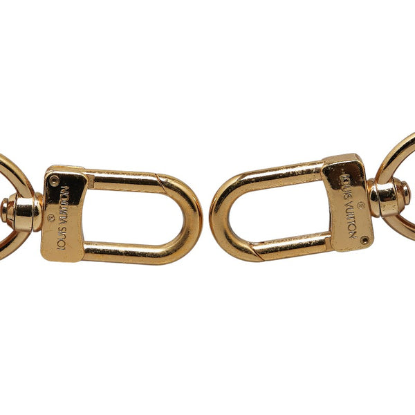 ルイ ヴィトン ショルダーストラップ ブラウン ゴールド レザー レディース LOUIS VUITTON 【中古】