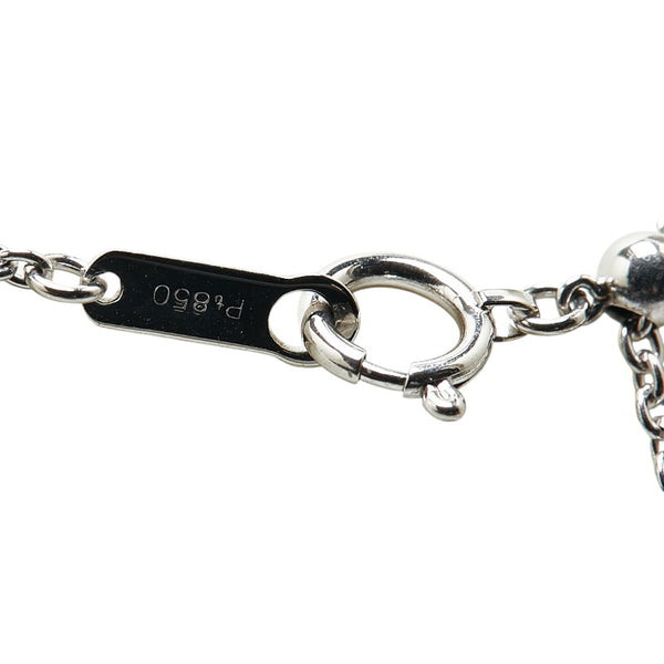 Pt900 プラチナ Pt850 プラチナ ダイヤ1.123ct ネックレス レディース 【中古】