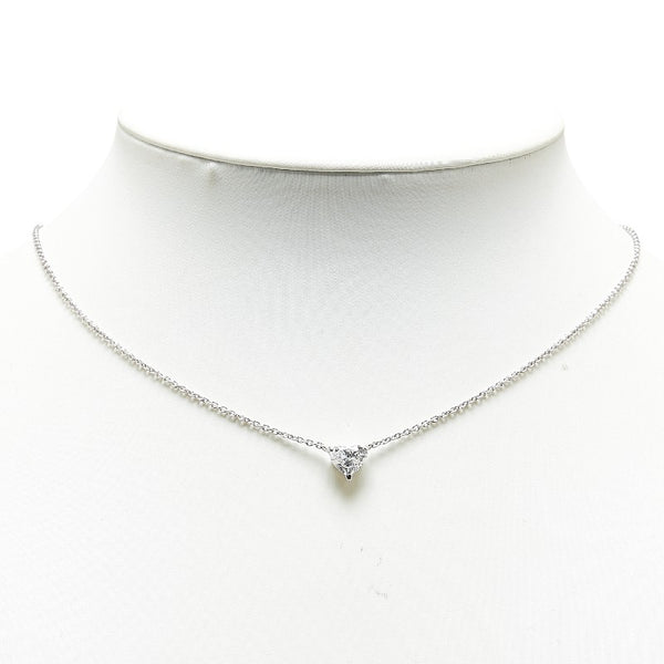 Pt900 プラチナ Pt850 プラチナ ダイヤ1.123ct ネックレス レディース 【中古】