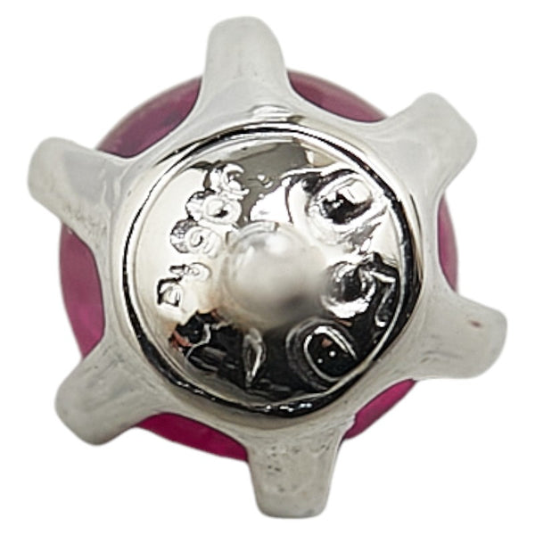 Pt900 プラチナ ルビー0.97ct ピアス レディース 【中古】