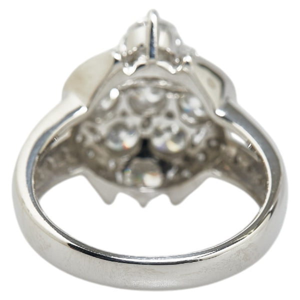 Pt900 プラチナ ダイヤ2.00ct リング 指輪 レディース 10.5号 【中古】