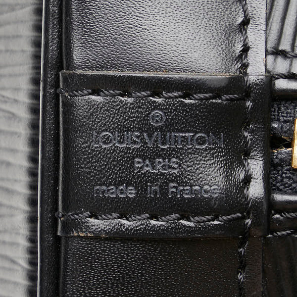 ルイ ヴィトン エピ アルマ ハンドバッグ M52142 ノワール ブラック レザー レディース LOUIS VUITTON 【中古】
