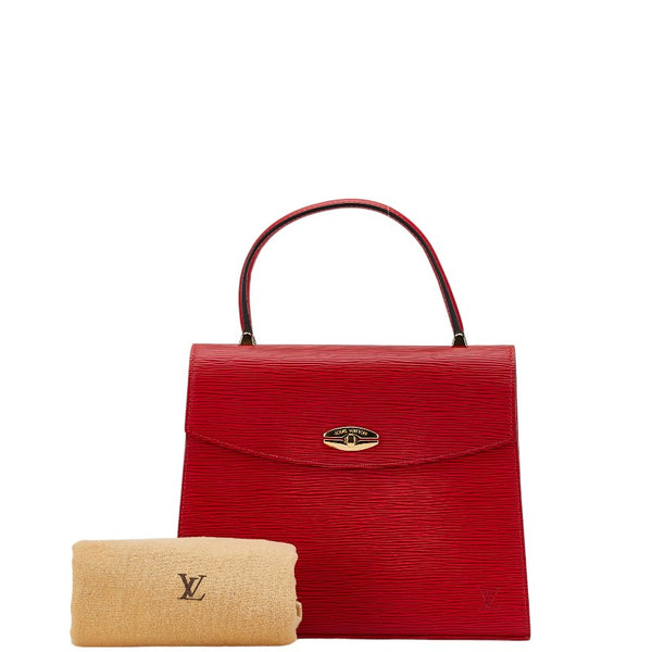 ルイ ヴィトン エピ マルゼルブ ハンドバッグ M52377 カスティリアンレッド レザー レディース LOUIS VUITTON 【中古】