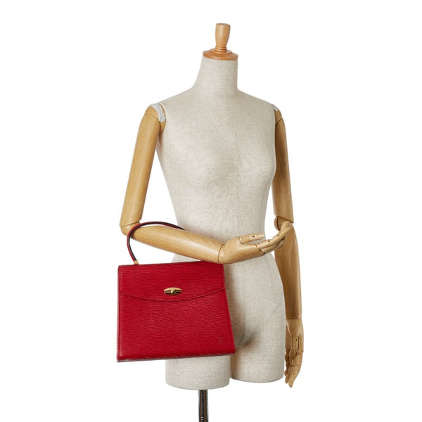 ルイ ヴィトン エピ マルゼルブ ハンドバッグ M52377 カスティリアンレッド レザー レディース LOUIS VUITTON 【中古】